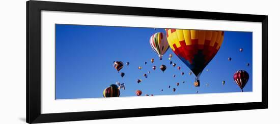 Hot Air Balloons at the International Balloon Festival, Albuquerque, New Mexico, USA-null-Framed Photographic Print