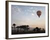 Hot Air Balloons Carry Tourists on Early Morning Flights over the Valley of the Kings, Luxor, Egypt-Mcconnell Andrew-Framed Photographic Print