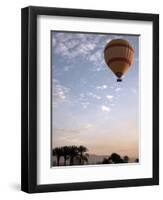 Hot Air Balloons Carry Tourists on Early Morning Flights over the Valley of the Kings, Luxor, Egypt-Mcconnell Andrew-Framed Photographic Print