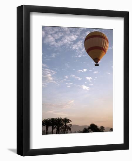 Hot Air Balloons Carry Tourists on Early Morning Flights over the Valley of the Kings, Luxor, Egypt-Mcconnell Andrew-Framed Photographic Print