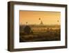 Hot Air Balloons Floating over Bagan at Dawn-Jon Hicks-Framed Photographic Print