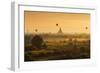 Hot Air Balloons Floating over Bagan at Dawn-Jon Hicks-Framed Photographic Print