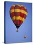 Hot Air Balloons in Flight, Kent, Washington, USA-null-Stretched Canvas