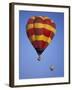 Hot Air Balloons in Flight, Kent, Washington, USA-null-Framed Photographic Print