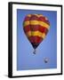 Hot Air Balloons in Flight, Kent, Washington, USA-null-Framed Photographic Print