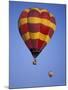 Hot Air Balloons in Flight, Kent, Washington, USA-null-Mounted Photographic Print