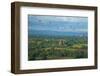 Hot air balloons, morning view of the temples of Bagan, Myanmar.-Michele Niles-Framed Photographic Print