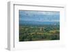 Hot air balloons, morning view of the temples of Bagan, Myanmar.-Michele Niles-Framed Photographic Print