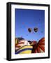 Hot Air Balloons on the Ground and in the Air in Albuquerque, New Mexico, USA-Bill Bachmann-Framed Photographic Print