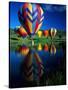 Hot Air Balloons, Snowmass CO-David Carriere-Stretched Canvas