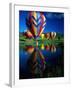 Hot Air Balloons, Snowmass CO-David Carriere-Framed Premium Photographic Print