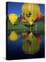 Hot Air Balloons, Snowmass CO-David Carriere-Stretched Canvas