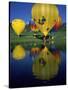 Hot Air Balloons, Snowmass CO-David Carriere-Stretched Canvas