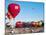 Hot Air Balloons Take Flight, Albuquerque, New Mexico, Usa-Charles Crust-Mounted Photographic Print