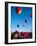 Hot Air Balloons Take Flight, Albuquerque, New Mexico, Usa-Charles Crust-Framed Photographic Print