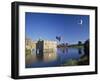 Hot Air Balloons Taking Off from Leeds Castle Grounds, Kent, England, United Kingdom, Europe-Nigel Blythe-Framed Photographic Print