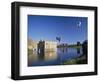 Hot Air Balloons Taking Off from Leeds Castle Grounds, Kent, England, United Kingdom, Europe-Nigel Blythe-Framed Photographic Print