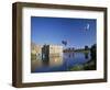 Hot Air Balloons Taking Off from Leeds Castle Grounds, Kent, England, United Kingdom, Europe-Nigel Blythe-Framed Photographic Print