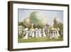 Hot Air Balloons-John S Goodall-Framed Premium Giclee Print