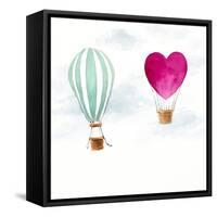 Hot Air Balloons-Lanie Loreth-Framed Stretched Canvas