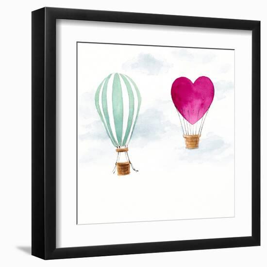 Hot Air Balloons-Lanie Loreth-Framed Art Print