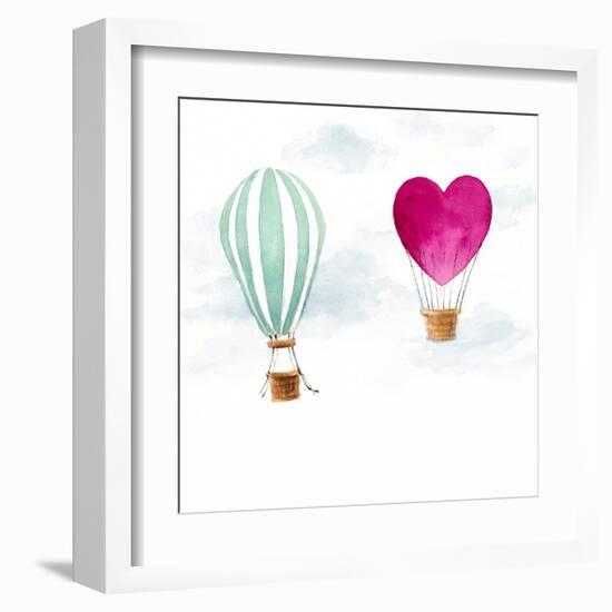 Hot Air Balloons-Lanie Loreth-Framed Art Print