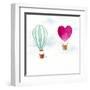 Hot Air Balloons-Lanie Loreth-Framed Art Print