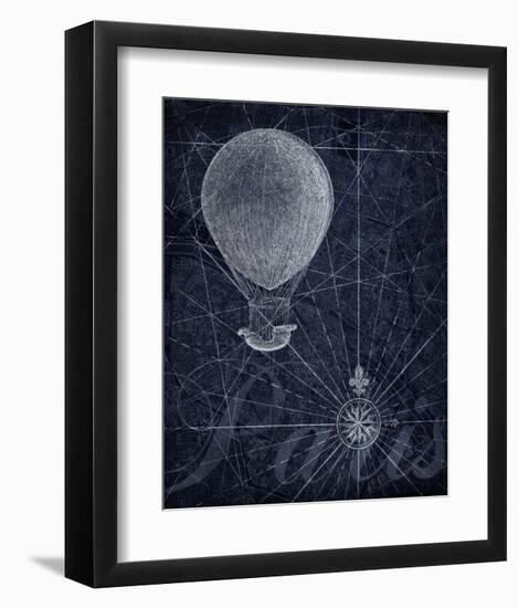 Hot Air over Paris I-Art Roberts-Framed Art Print