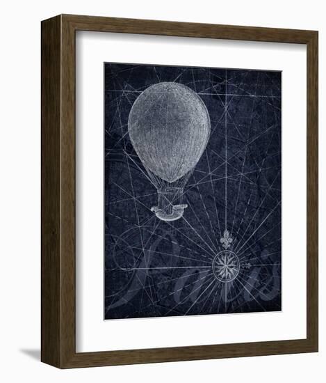 Hot Air over Paris I-Art Roberts-Framed Art Print