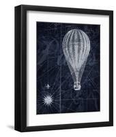 Hot Air over Paris II-Art Roberts-Framed Art Print