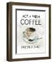 Hot and Fresh Coffee-Carol Robinson-Framed Art Print