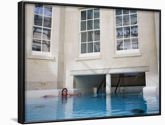 Hot Bath, Thermae Bath Spa, Bath, Avon, England, United Kingdom-Matthew Davison-Framed Photographic Print