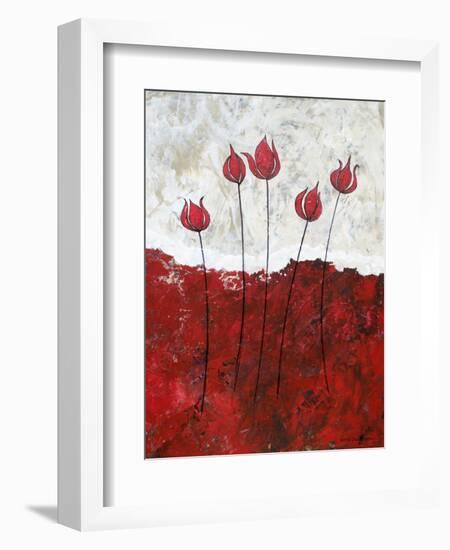 Hot Blooms II-Herb Dickinson-Framed Photographic Print