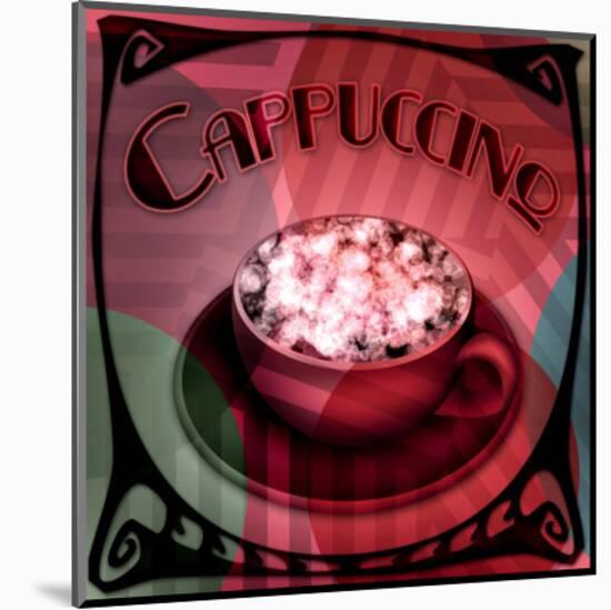 Hot Cappuccino-null-Mounted Giclee Print