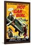 Hot Car Girl-null-Framed Poster