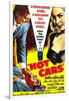 HOT CARS, poster, 1956-null-Framed Art Print