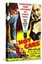 HOT CARS, poster, 1956-null-Stretched Canvas
