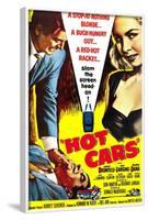 HOT CARS, poster, 1956-null-Framed Art Print