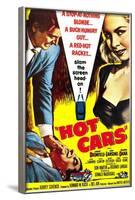 HOT CARS, poster, 1956-null-Framed Art Print