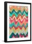 Hot Chevrons 1-Cynthia Alvarez-Framed Art Print