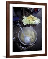 Hot Choclo in Pot, Ollantaytambo, Peru-Cindy Miller Hopkins-Framed Photographic Print