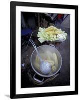 Hot Choclo in Pot, Ollantaytambo, Peru-Cindy Miller Hopkins-Framed Photographic Print