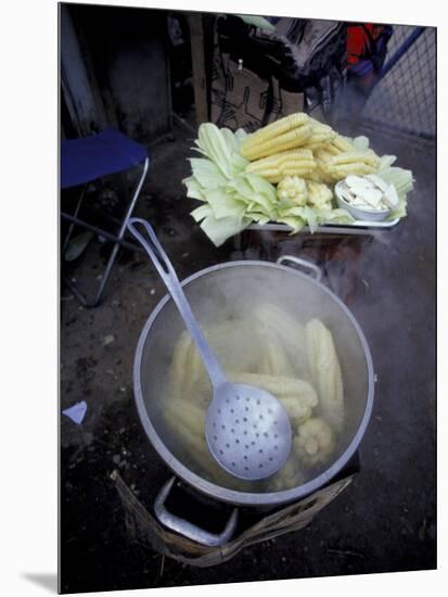 Hot Choclo in Pot, Ollantaytambo, Peru-Cindy Miller Hopkins-Mounted Photographic Print