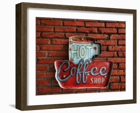 Hot Coffee Shop Vintage-26April-Framed Photographic Print