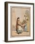 Hot Cross Bunns Two a Penny Bunns, Plate VIII of Cries of London, 1799-H Merke-Framed Giclee Print