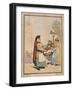 Hot Cross Bunns Two a Penny Bunns, Plate VIII of Cries of London, 1799-H Merke-Framed Giclee Print