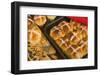 Hot Cross Buns in a Baking Tin, Easter Speciality, United Kingdom, Europe-Nico Tondini-Framed Photographic Print