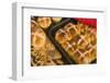 Hot Cross Buns in a Baking Tin, Easter Speciality, United Kingdom, Europe-Nico Tondini-Framed Photographic Print