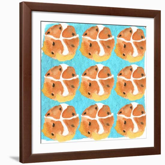 Hot Cross Buns-Anna Platts-Framed Giclee Print