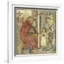 Hot Cross Buns-Walter Crane-Framed Giclee Print